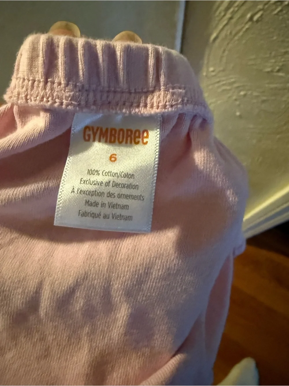 Gymboree Pink Flamingo Ruffle Top